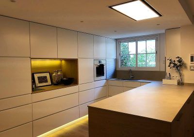 Proyecto Silestone White Storm en Ullastrell